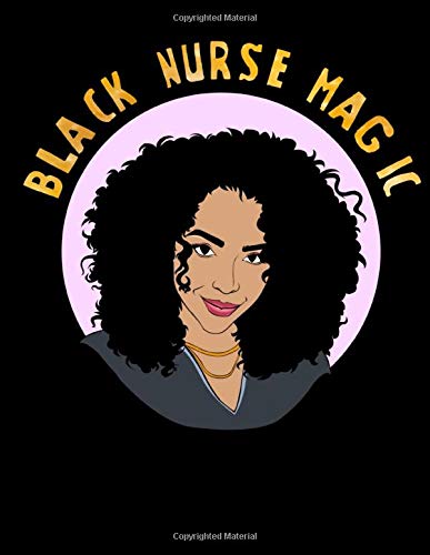 Nursing Care Planner: Black Nurse Magic African American Woman Design With Nursing Care Plan And Mandala For Coloring If You Can't Find A Pack Of Ca