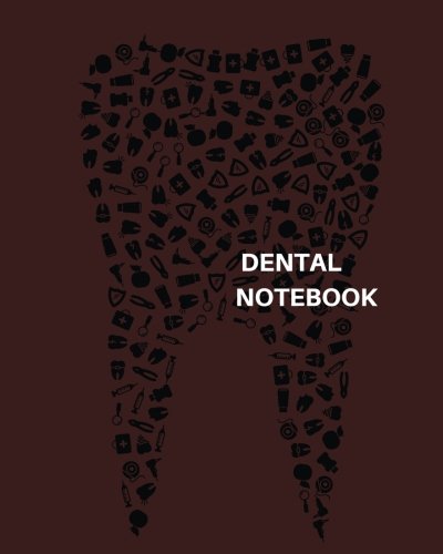 Dental Notebook: Dot Grid matrix Journal for medical staff and students| 150 pages with an anatomy cover finish A4 size Sketch/ note/anatomy colorin