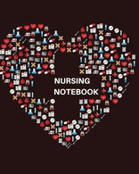 Nursing Notebook: Dot Grid matrix Journal for medical staff and students| 150 pages with an anatomy cover finish A4 size Sketch/ note/anatomy colori