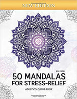 50 Mandalas for Stress-Relief (Volume 1) Adult Coloring Book