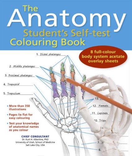 The Anatomy Student's Self-test Coloring Book