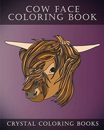 Cow Coloring Book: 30 Simple Line Drawing Cow Face Coloring Pages (Animal) (Volume 5)