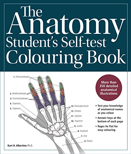 The Anatomy Student's Self-Test Colouring Book