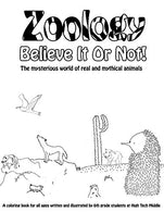 Zoology Believe It Or Not!: A Coloring Book Of Real And Mythical Animals