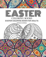 Easter coloring books: Easter coloring book for adults